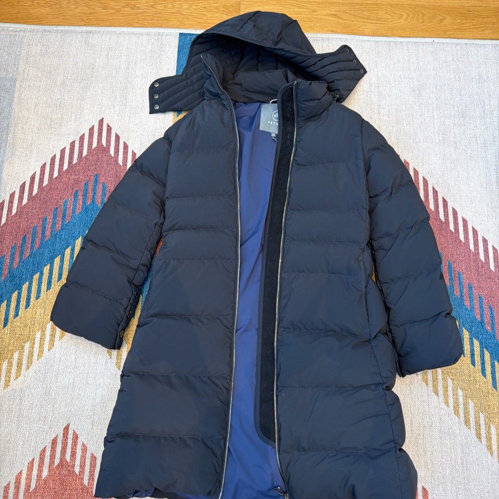 Women's Black Aether Overcoat XS